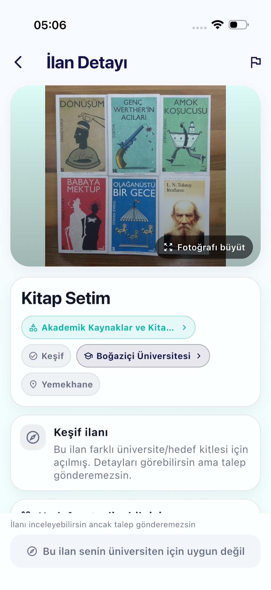 Senkullan ilan detay ekranı